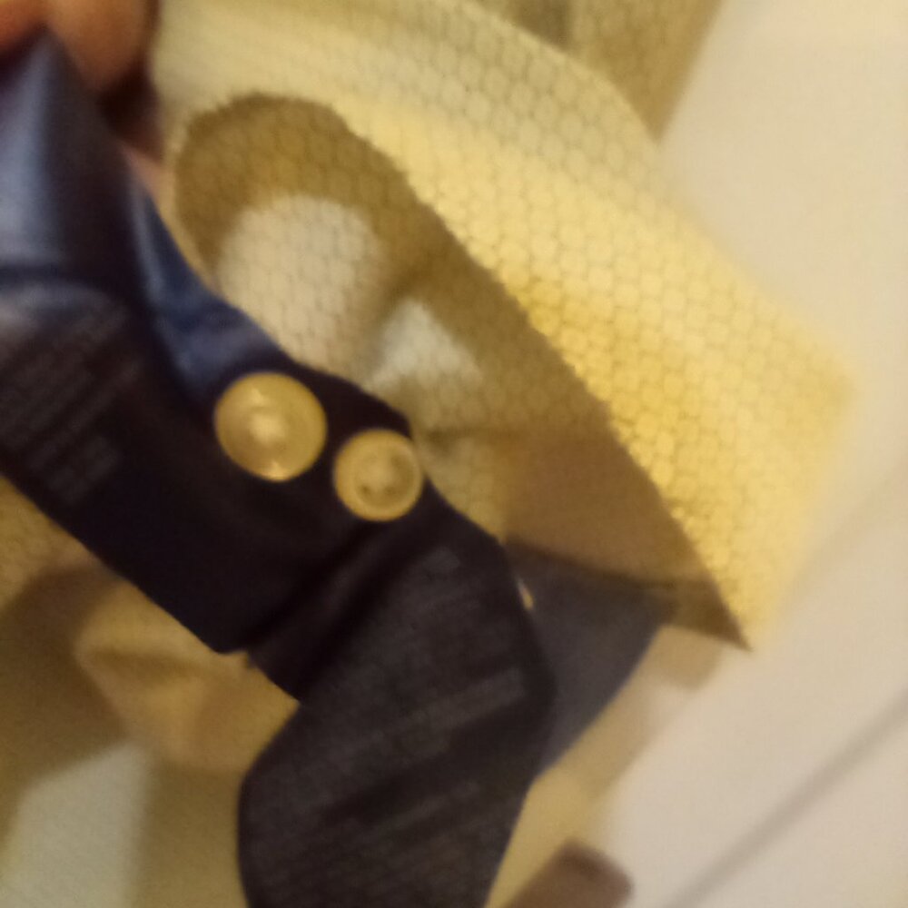 Tommy Hilfiger Neutral Beige Microprint Button Down Shirt sz L 100% Cotton - Picture 10 of 11